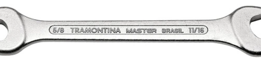 Chave Fixa Tramontina Master 3/4x25/32" Com Corpo Em Aço Especial Cromado
