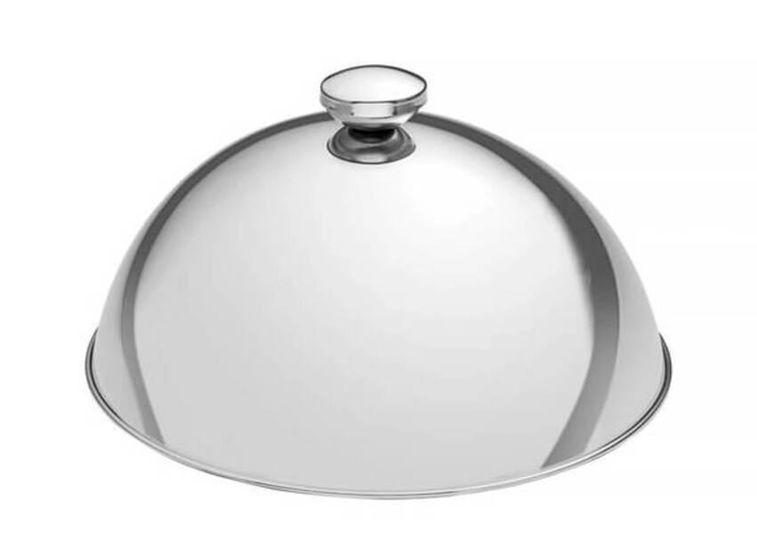 Cloche Tramontina Service 24,5cm Em Aço Inox Cloche Tramontina Service 24,5cm Em Aço Inox