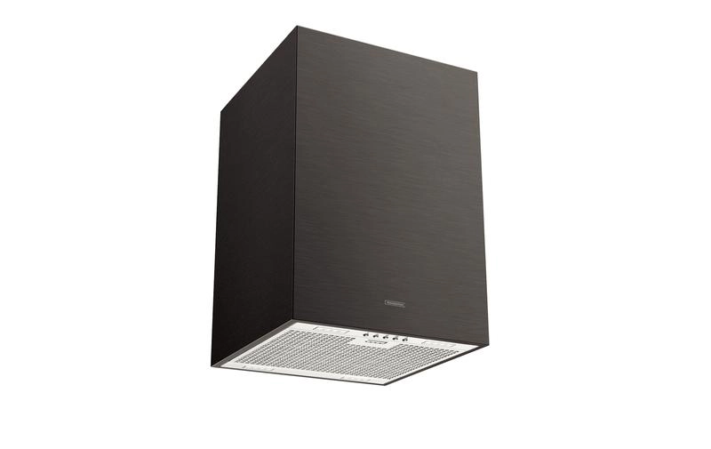 Coifa De Ilha Tramontina Square Isla Silent 220 V 40cm Aço Inox Black Steel Coifa De Ilha Tramontina Square Isla Silent 220 V 40cm Aço Inox Black Steel