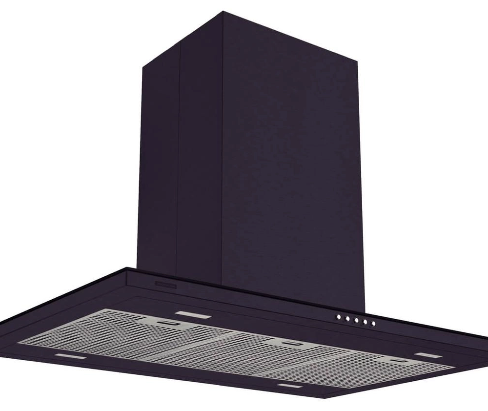 Coifa De Ilha Tramontina Slim Isla 90 220 V Aço Inox Com Acabamento Black Steel Coifa De Ilha Tramontina Slim Isla 90 220 V Aço Inox Com Acabamento Black Steel