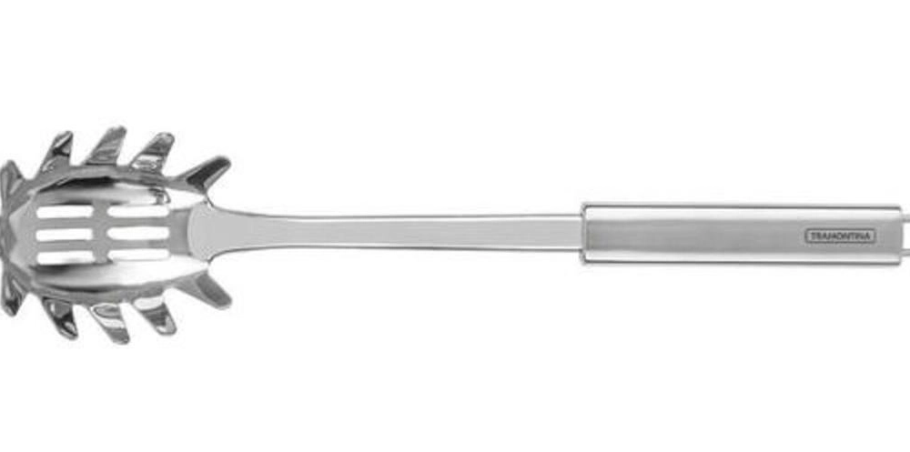 Colher Para Massa Tramontina Marffim Em Aço Inox Colher Para Massa Tramontina Marffim Em Aço Inox
