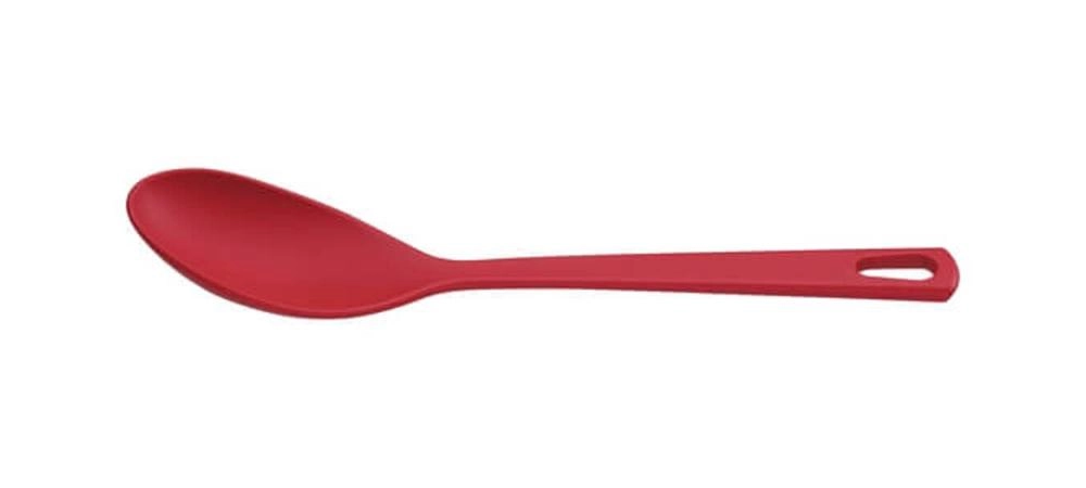 Colher Tramontina Vermelha Reta Em Nylon Ability 28,5cm Colher Tramontina Vermelha Reta Em Nylon Ability 28,5cm