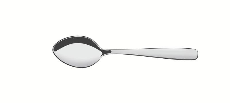 Colher Para Sobremesa Tramontina Amazonas Em Aço Inox Colher Para Sobremesa Tramontina Amazonas Em Aço Inox