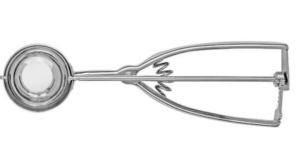 Colher Para Sorvete Tramontina Marffim Aço Inox Com Extrator Colher Para Sorvete Tramontina Marffim Aço Inox Com Extrator