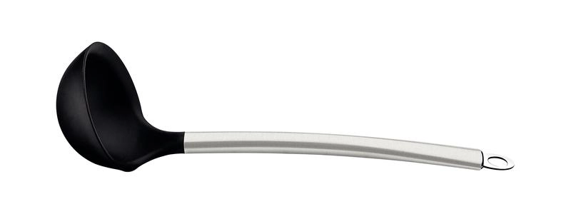 Concha Tramontina Em Silicone Com Cabo De Aço Inox Satinado Apreciatta Concha Tramontina Em Silicone Com Cabo De Aço Inox Satinado Apreciatta