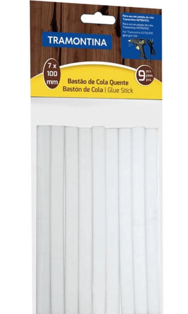 Conjunto De Bastão De Cola Quente Tramontina 7mm Conjunto De Bastão De Cola Quente Tramontina 7mm