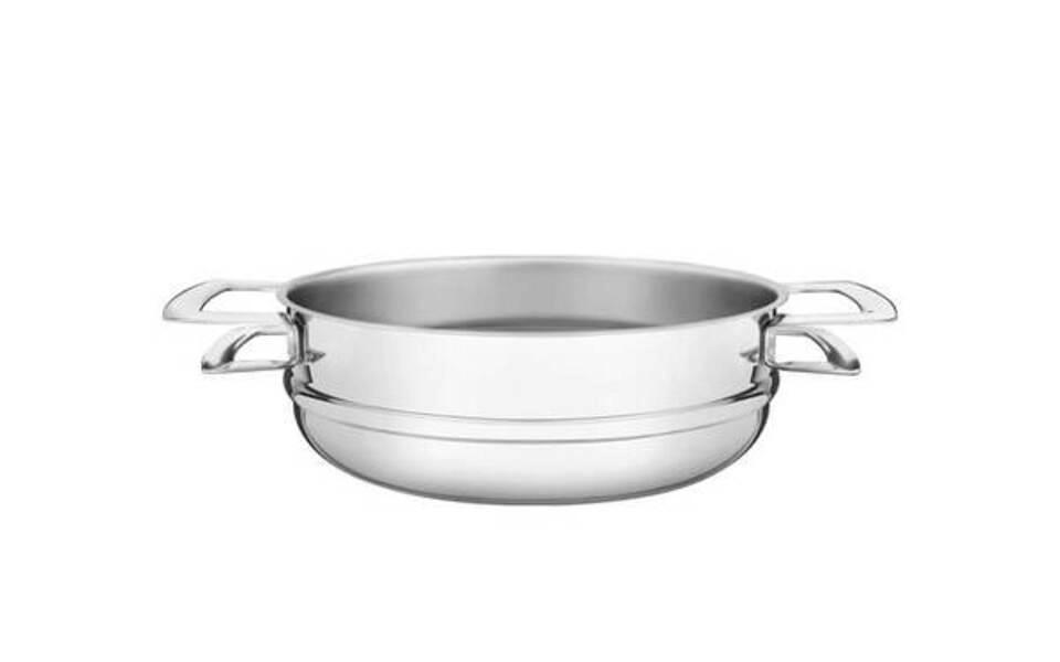 Cozi-Vapore Brava Tramontina 20cm Em Aço Inox Cozi-Vapore Brava Tramontina 20cm Em Aço Inox