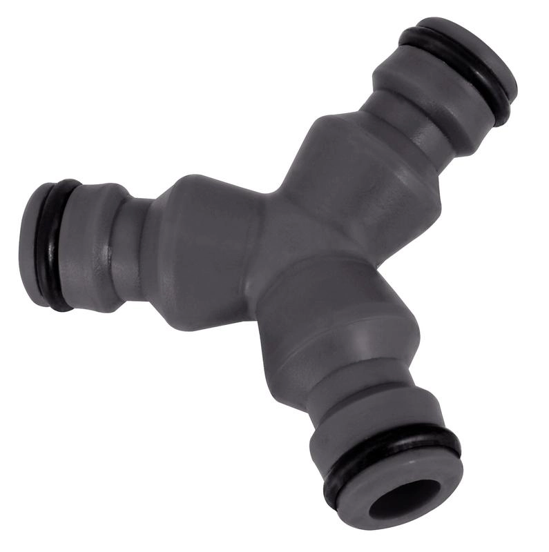 Derivação Y 3 Engates Rápidos Tramontina Para Mangueiras 1/2" 5/8" 3/4" Derivação Y 3 Engates Rápidos Tramontina Para Mangueiras 1/2" 5/8" 3/4"