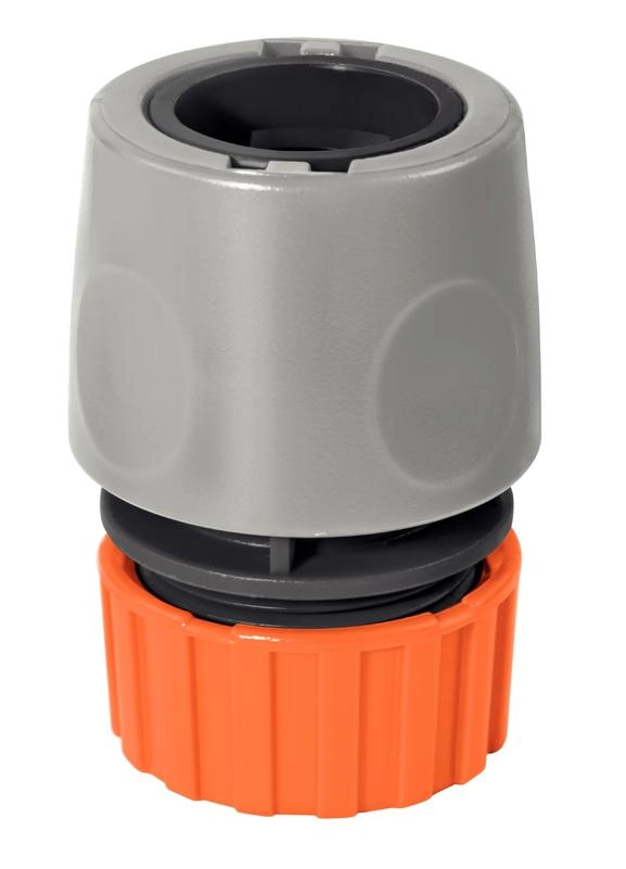 Engate Rápido Com Aquastop Tramontina Em Plástico Para Mangueira 1/2" Engate Rápido Com Aquastop Tramontina Em Plástico Para Mangueira 1/2"