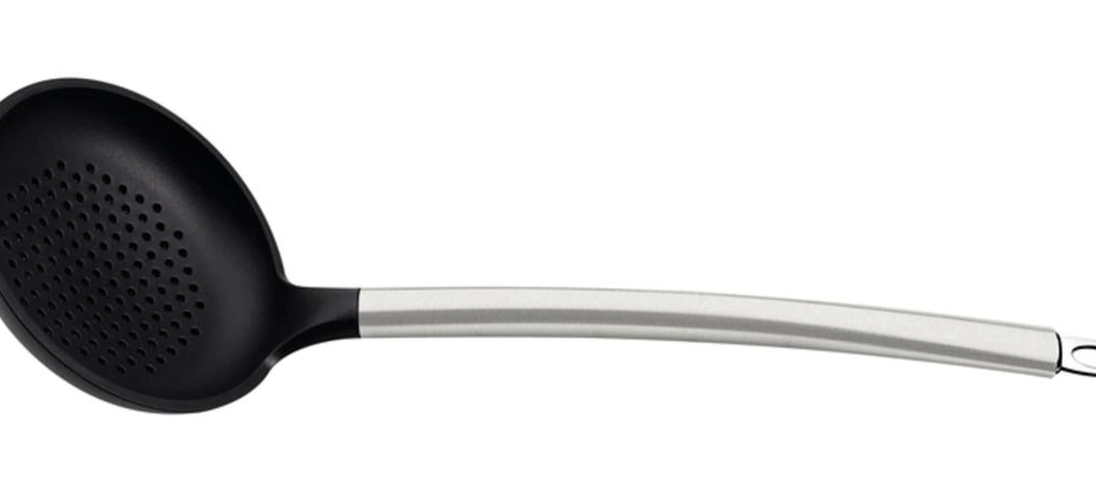 Espumadeira Tramontina Apreciatta Em Silicone Com Cabo Inox Satinado Espumadeira Tramontina Apreciatta Em Silicone Com Cabo Inox Satinado