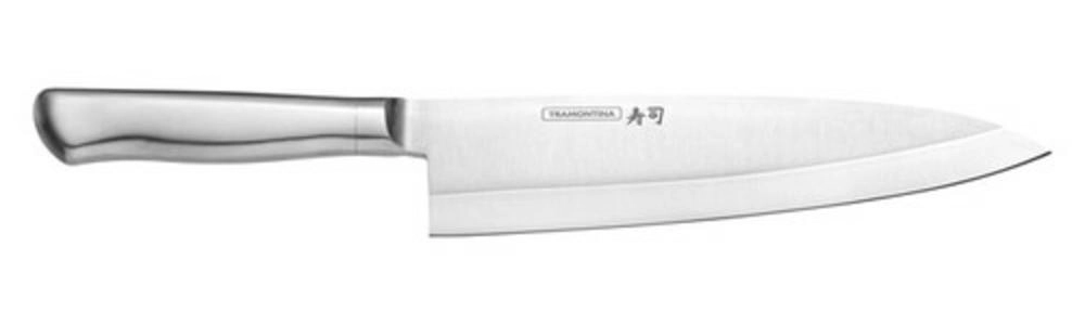 Faca Deba Tramontina Sushi Diamond Com Lâmina E Cabo Em Aço Inox 8" Faca Deba Tramontina Sushi Diamond Com Lâmina E Cabo Em Aço Inox 8"