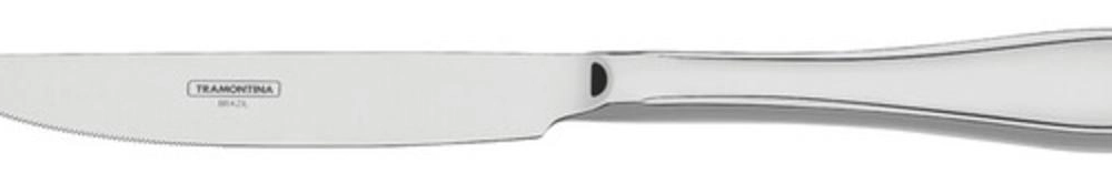 Faca De Mesa Tramontina Vicenza Forjada Em Aço Inox Faca De Mesa Tramontina Vicenza Forjada Em Aço Inox