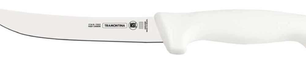 Faca Para Desossar 6" Tramontina Profissional Com Lâmina De Aço Inox E Cabo Em Polipropileno Branco Faca Para Desossar 6" Tramontina Profissional Com Lâmina De Aço Inox E Cabo Em Polipropileno Branco