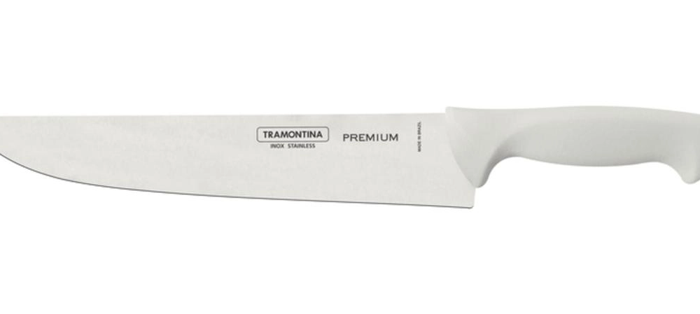 Faca Para Cozinha Tramontina 10" Premium Cabo Branco Faca Para Cozinha Tramontina 10" Premium Cabo Branco