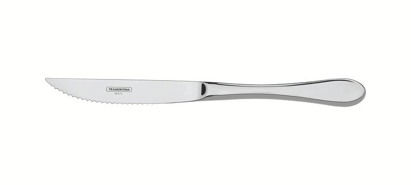 Faca Para Churrasco Tramontina Italy Em Aço Inox Forjado 9mm Faca Para Churrasco Tramontina Italy Em Aço Inox Forjado 9mm