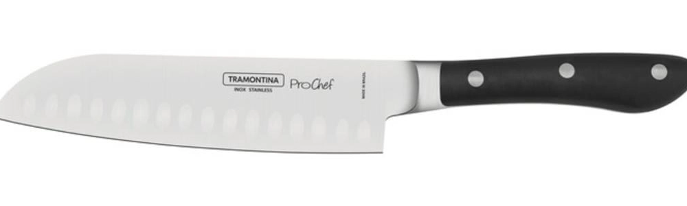 Faca Santoku Tramontina 7" Prochef Aço Inox Faca Santoku Tramontina 7" Prochef Aço Inox