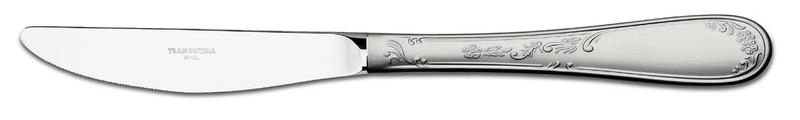 Faca Para Sobremesa Tramontina Renascença Em Aço Inox Faca Para Sobremesa Tramontina Renascença Em Aço Inox