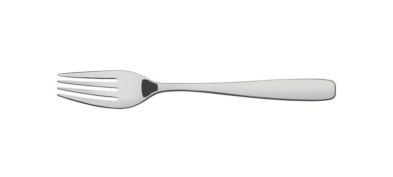 Garfo De Mesa Tramontina Amazonas Em Aço Inox Garfo De Mesa Tramontina Amazonas Em Aço Inox