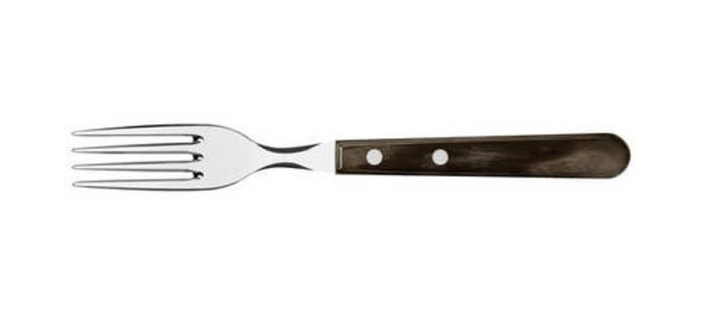 Garfo Jumbo Tramontina Aço Inox Polywood Castanho Garfo Jumbo Tramontina Aço Inox Polywood Castanho