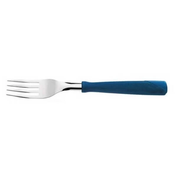 Garfo De Sobremesa Tramontina Inox New Kolor Azul Garfo De Sobremesa Tramontina Inox New Kolor Azul