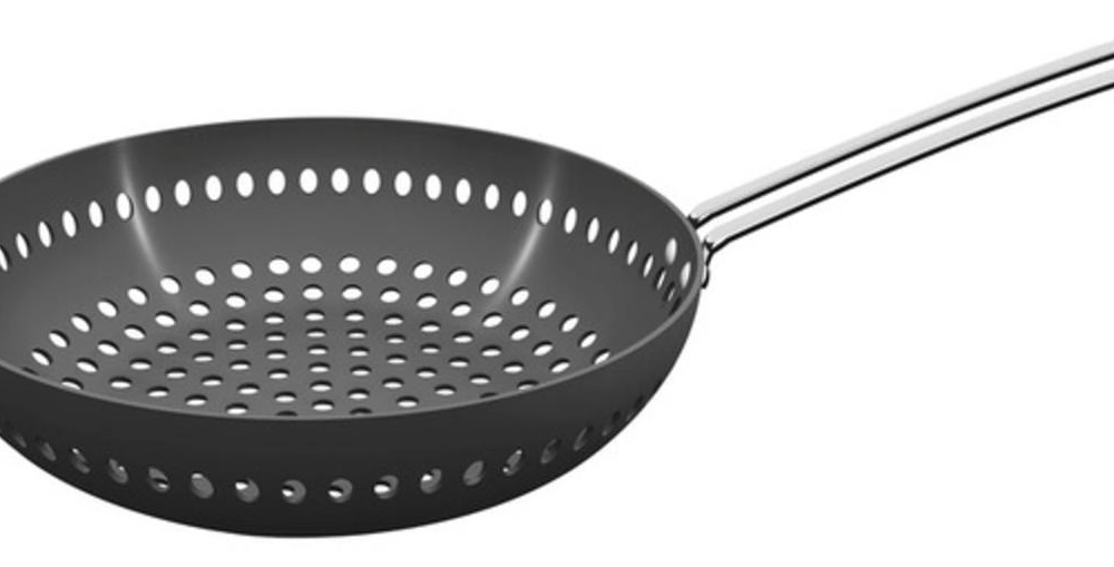 Grelha Wok Furada Tramontina Alumínio Anodizado 26cm