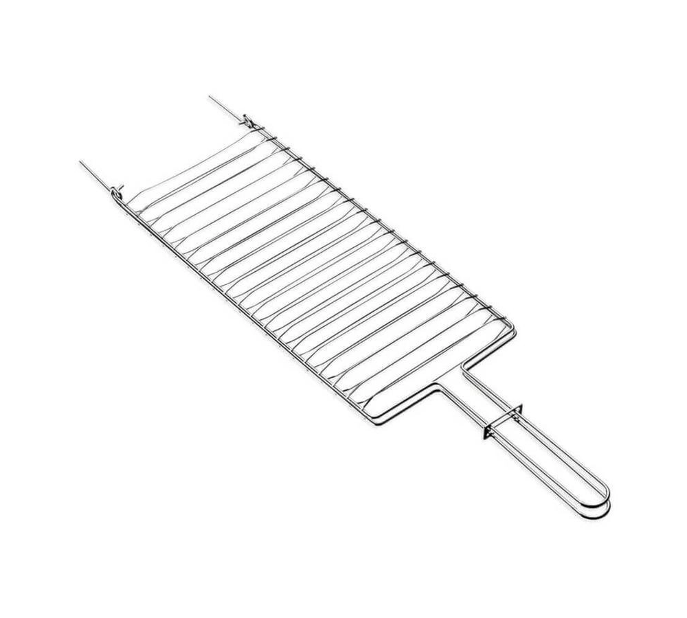 Grelha Tramontina Churrasco 31x18cm Em Aço Inox
