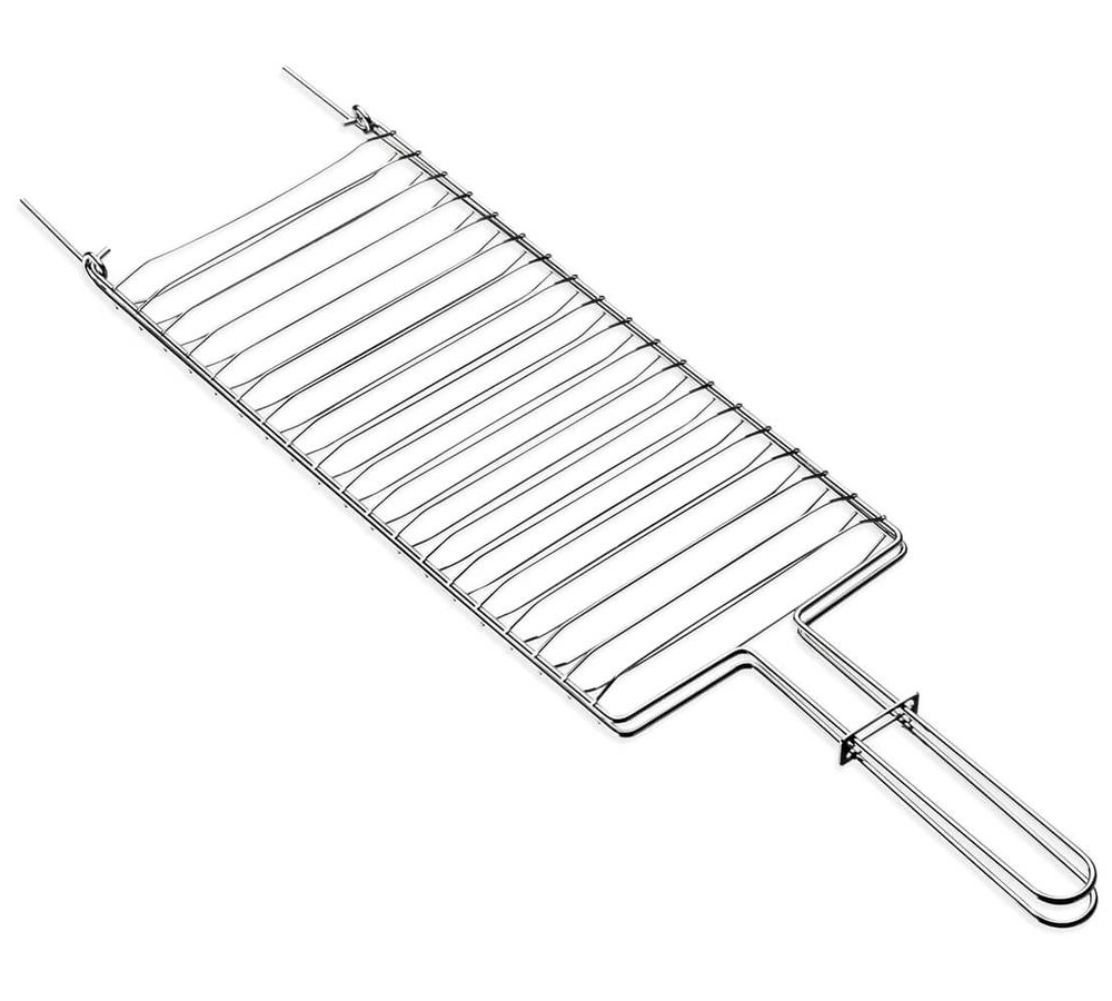 Grelha Tramontina Churrasco 42x23cm Em Aço Inox