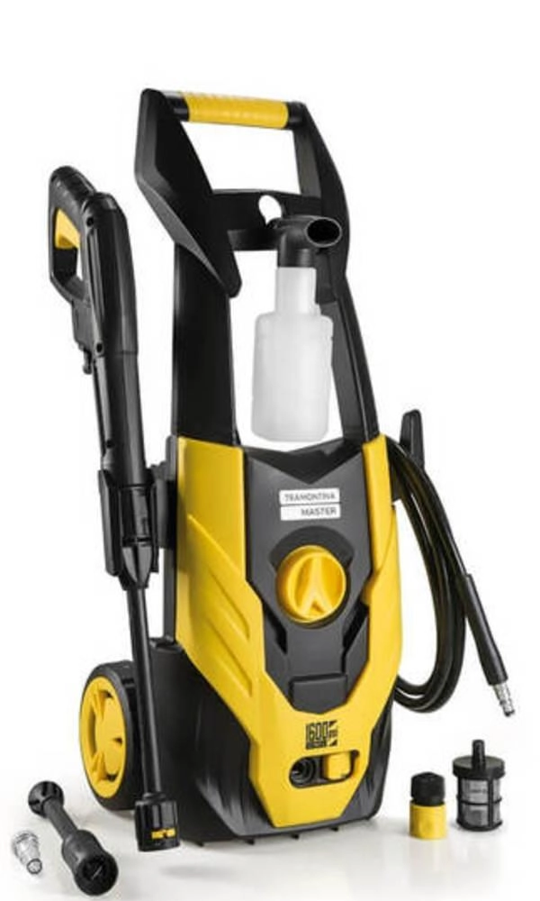 Lavadora De Alta Pressão 1400 W Tramontina Master Para Uso Eventual Com Mangueira Alta Pressão 3 M Jato Regulável 1600 Psi 127 V