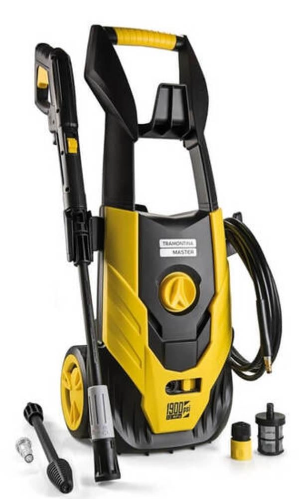 Lavadora De Alta Pressão 1800 W Tramontina Master Para Uso Moderado Com Mangueira Alta Pressão 5 M Jato Regulável 1900 Psi 220 V Lavadora De Alta Pressão 1800 W Tramontina Master Para Uso Moderado Com Mangueira Alta Pressão 5 M Jato Regulável 1900 Psi 220 V