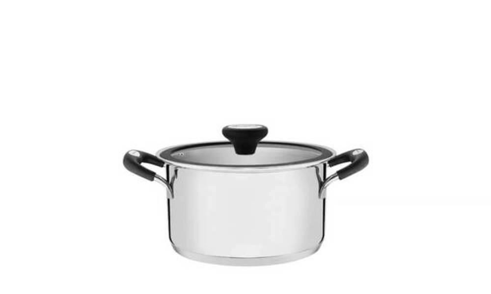 Caçarola Funda Tramontina Solar Silicone 16cm Em Aço Inox