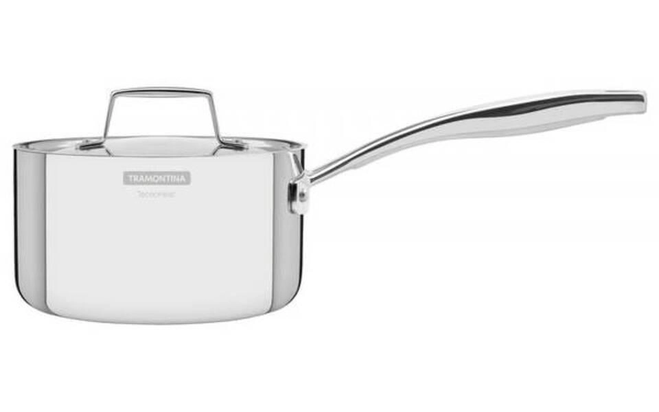 Panela Tramontina Grano 16cm Em Inox Com Corpo Triplo Panela Tramontina Grano 16cm Em Inox Com Corpo Triplo