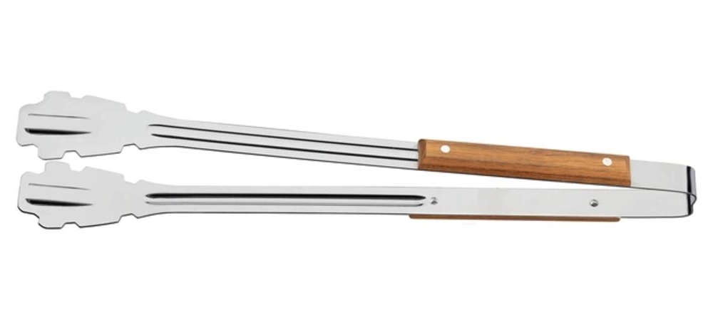 Pegador Para Carvão Tramontina Churrasco 47,3cm Aço Inox E Cabo De Madeira Pegador Para Carvão Tramontina Churrasco 47,3cm Aço Inox E Cabo De Madeira