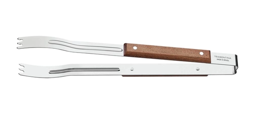 Pegador Para Carne Tramontina Churrasco Com Lâmina Inox E Cabo De Madeira 37cm Pegador Para Carne Tramontina Churrasco Com Lâmina Inox E Cabo De Madeira 37cm