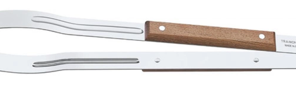 Pegador Para Carne Tramontina Churrasco Com Lâmina Inox E Cabo De Madeira 47cm Pegador Para Carne Tramontina Churrasco Com Lâmina Inox E Cabo De Madeira 47cm