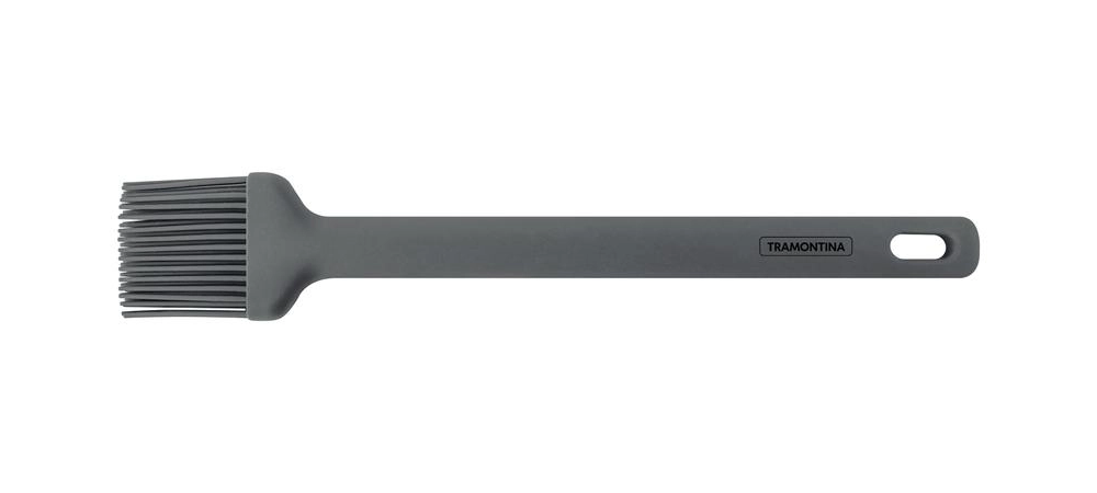 Pincel De Silicone Tramontina Moldê Cinza 27cm Pincel De Silicone Tramontina Moldê Cinza 27cm