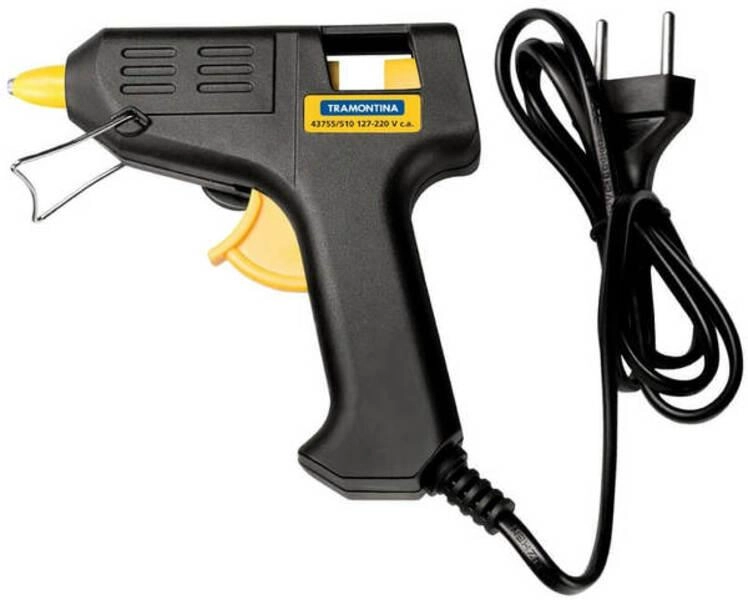 Pistola Elétrica Tramontina Para Cola Quente 10-12 W Com Corpo Injetado Pistola Elétrica Tramontina Para Cola Quente 10-12 W Com Corpo Injetado
