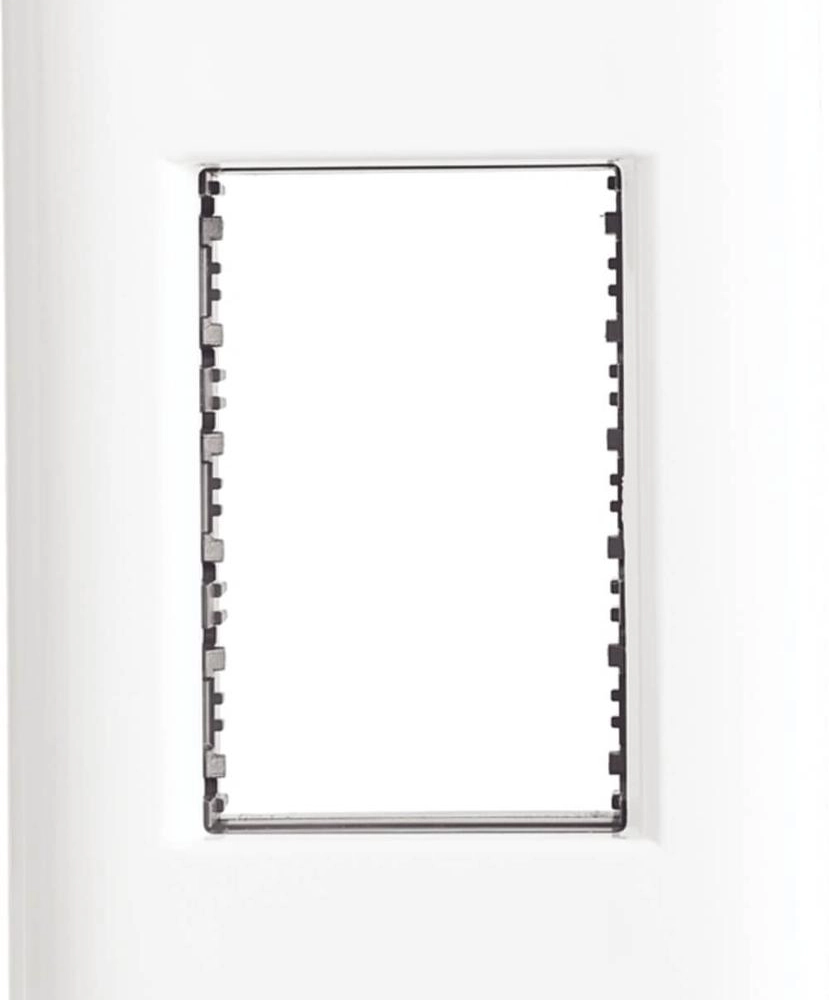Placa 3 Postos 4x2 Tramontina Giz Branca Com Suporte