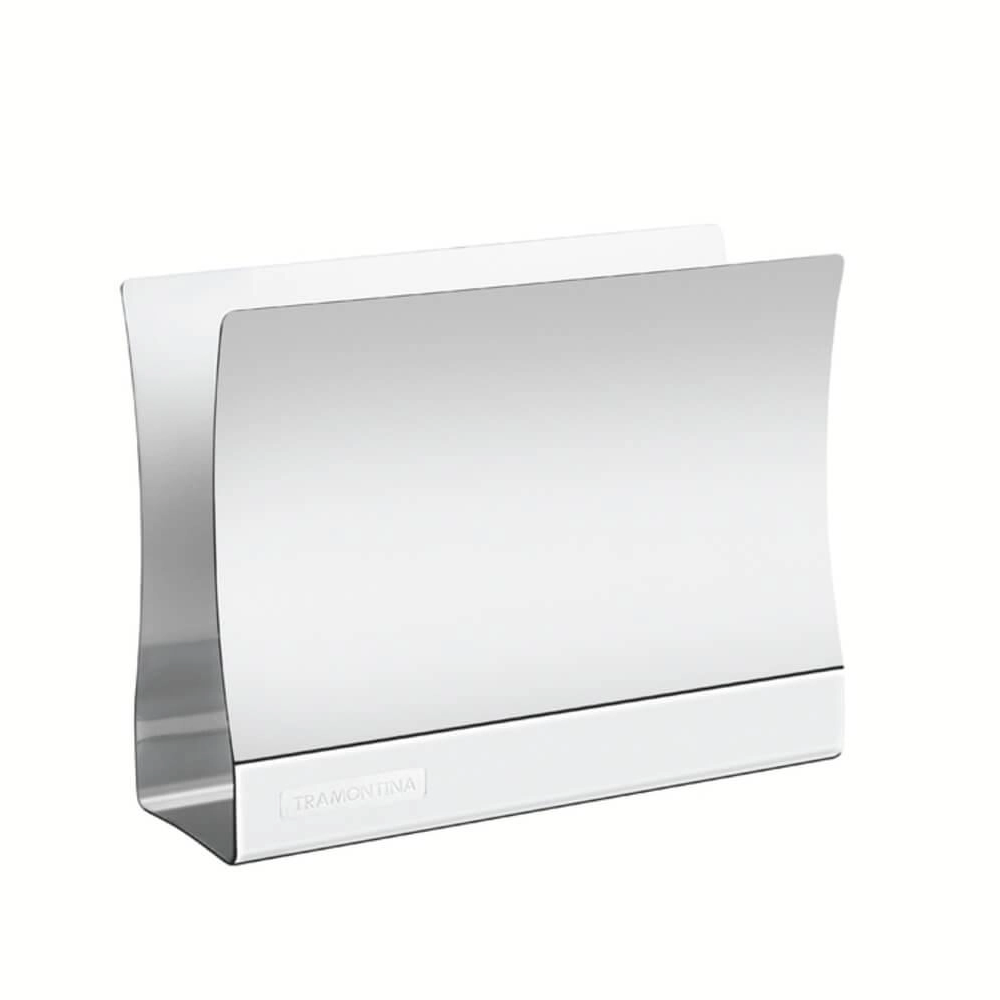 Porta Guardanapos Tramontina Quadrata Em Aço Inox Porta Guardanapos Tramontina Quadrata Em Aço Inox