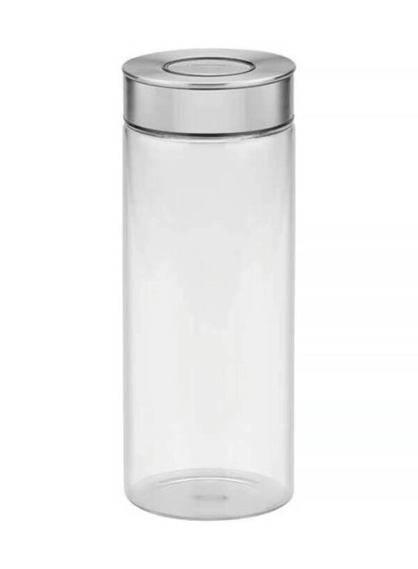 Pote De Vidro Tramontina Purezza Com Tampa De Aço Inox 10cm 1,8 Litros Pote De Vidro Tramontina Purezza Com Tampa De Aço Inox 10cm 1,8 Litros