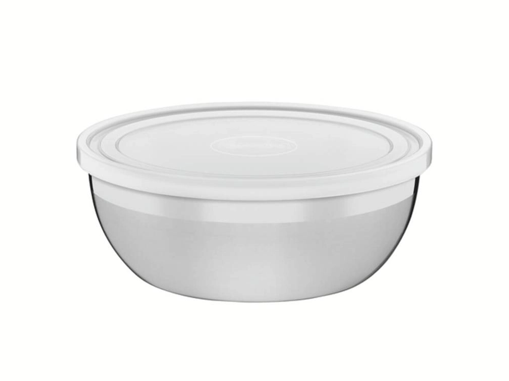Pote Tramontina Freezinox Redondo Em Inox Com Tampa Plástica 1,6 Litros Pote Tramontina Freezinox Redondo Em Inox Com Tampa Plástica 1,6 Litros