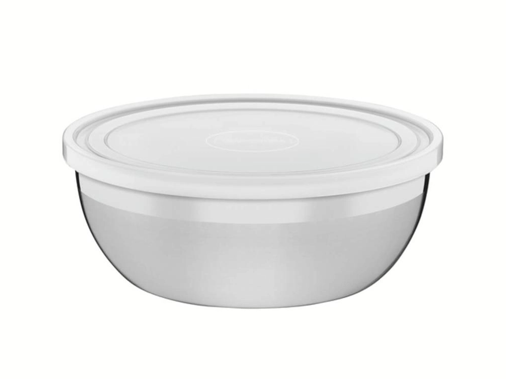 Pote Tramontina Freezinox Redondo Em Inox Com Tampa Plástica 2,2 Litros Pote Tramontina Freezinox Redondo Em Inox Com Tampa Plástica 2,2 Litros