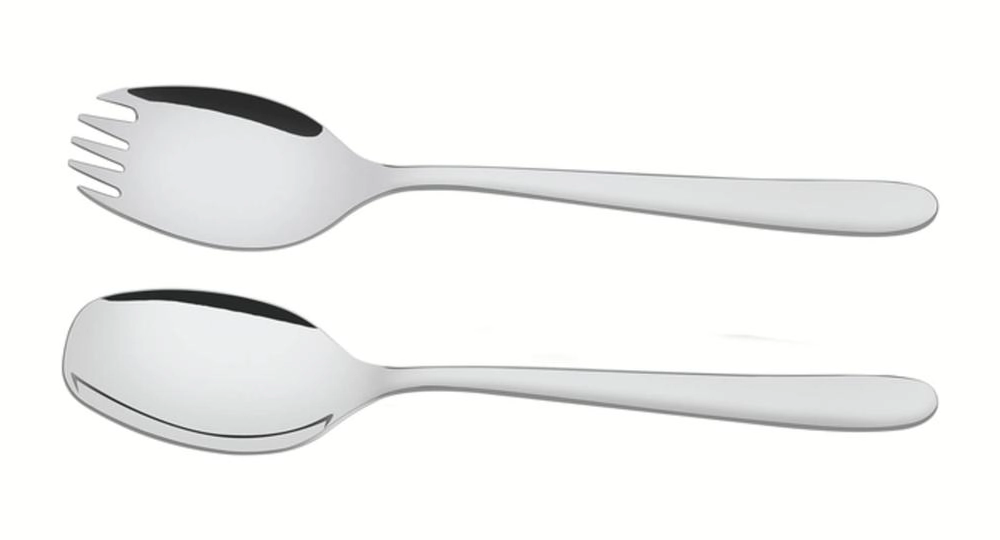 Talheres Para Salada Tramontina Cannes Em Aço Inox Talheres Para Salada Tramontina Cannes Em Aço Inox