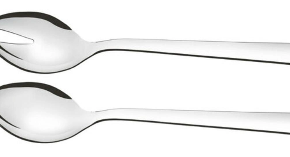 Talheres Para Salada Tramontina Oslo Em Aço Inox Talheres Para Salada Tramontina Oslo Em Aço Inox
