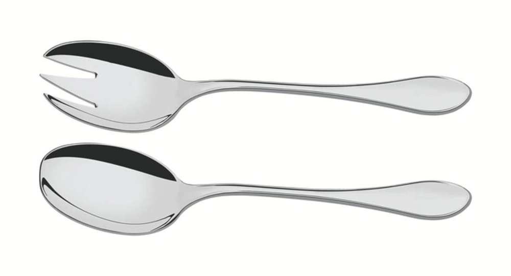 Talheres Para Salada Tramontina Italy Em Aço Inox Talheres Para Salada Tramontina Italy Em Aço Inox