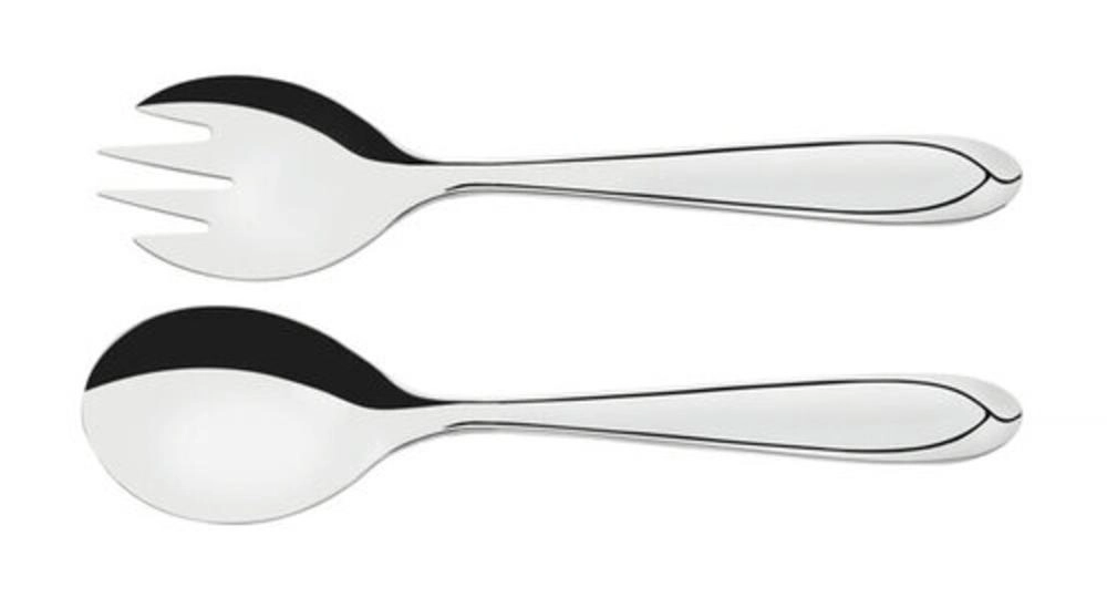 Talheres Para Salada Tramontina Laguna Em Aço Inox Talheres Para Salada Tramontina Laguna Em Aço Inox
