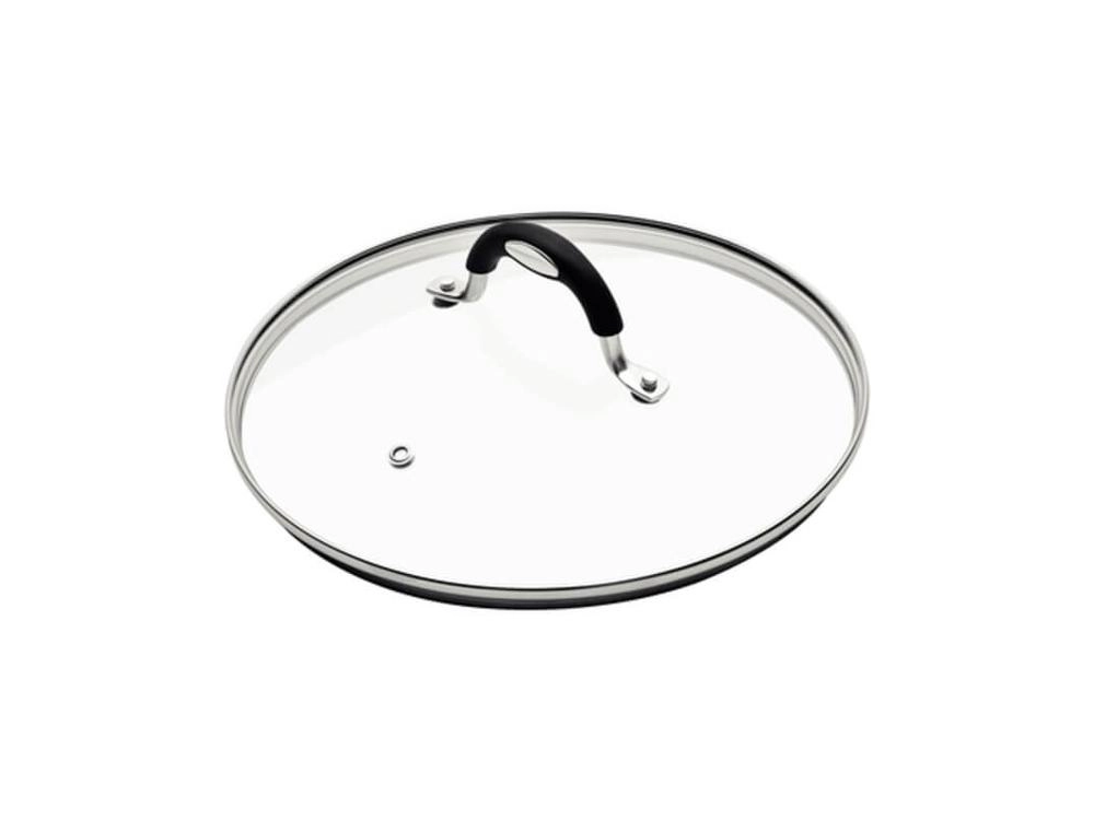 Tampa Tramontina Mônaco Em Vidro Alça Aço Inox 20cm Tampa Tramontina Mônaco Em Vidro Alça Aço Inox 20cm
