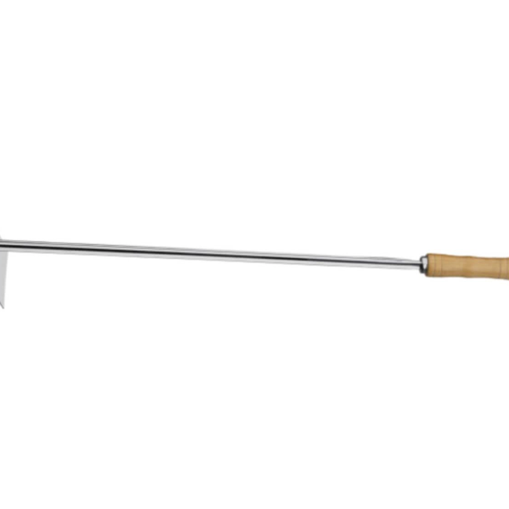 Puxador Para Brasas Tramontina Churrasco 72,7cm Aço Inox E Cabo De Madeira Puxador Para Brasas Tramontina Churrasco 72,7cm Aço Inox E Cabo De Madeira