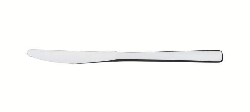 Faca De Mesa Forjada Tramontina Em Aço Inox Berlin Brilho 6mm Faca De Mesa Forjada Tramontina Em Aço Inox Berlin Brilho 6mm