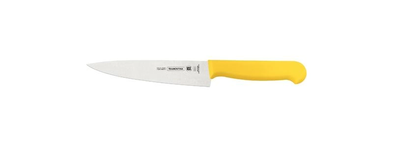 Faca Para Carne Tramontina Profissional 6" Cabo Amarelo
