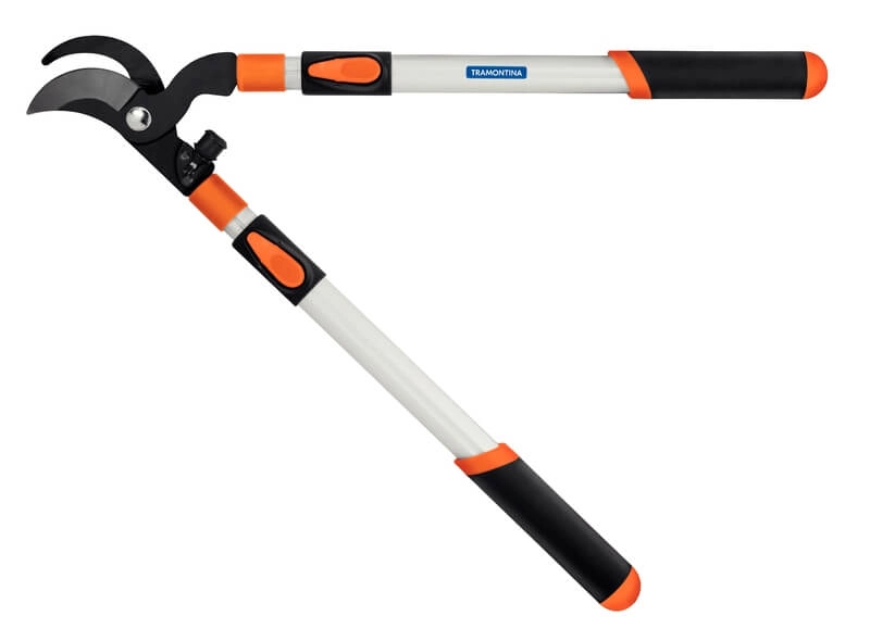 Tesourão De Poda Com Cabo Extensível Tramontina Tipo Bypass Em Aço Carbono Tesourão De Poda Com Cabo Extensível Tramontina Tipo Bypass Em Aço Carbono